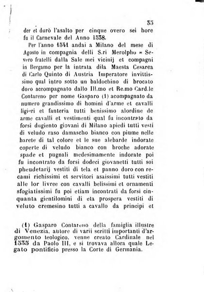 Bergamo, o sia *Notizie patrie raccolte da Carlo Facchinetti