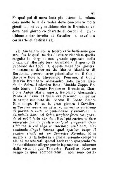 Bergamo, o sia *Notizie patrie raccolte da Carlo Facchinetti