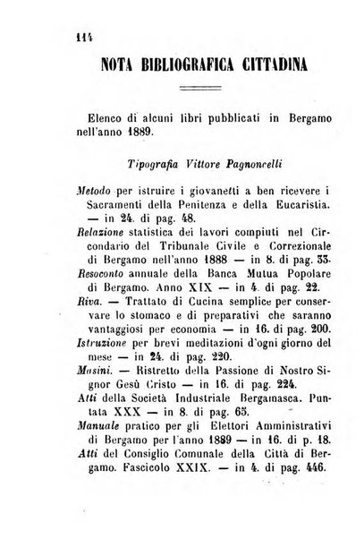 Bergamo, o sia *Notizie patrie raccolte da Carlo Facchinetti