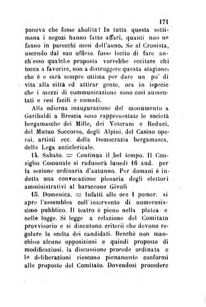 Bergamo, o sia *Notizie patrie raccolte da Carlo Facchinetti