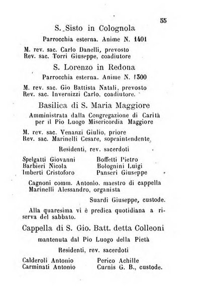 Bergamo, o sia *Notizie patrie raccolte da Carlo Facchinetti