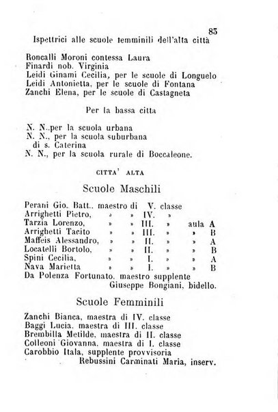 Bergamo, o sia *Notizie patrie raccolte da Carlo Facchinetti