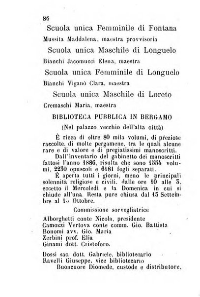 Bergamo, o sia *Notizie patrie raccolte da Carlo Facchinetti