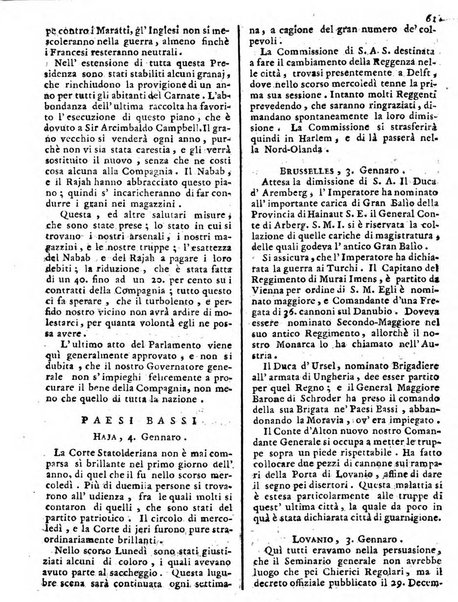 Notizie politiche o sia istoria de' piu famosi avvenimenti del mondo