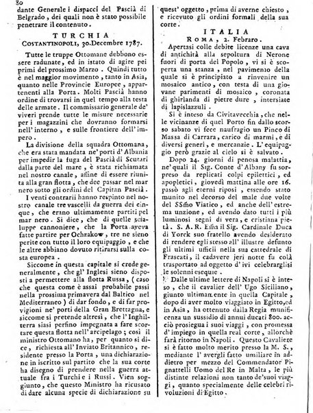 Notizie politiche o sia istoria de' piu famosi avvenimenti del mondo