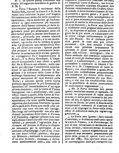 Notizie politiche o sia istoria de' piu famosi avvenimenti del mondo