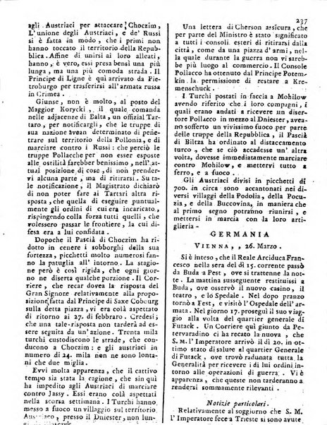 Notizie politiche o sia istoria de' piu famosi avvenimenti del mondo