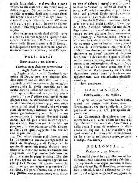 Notizie politiche o sia istoria de' piu famosi avvenimenti del mondo