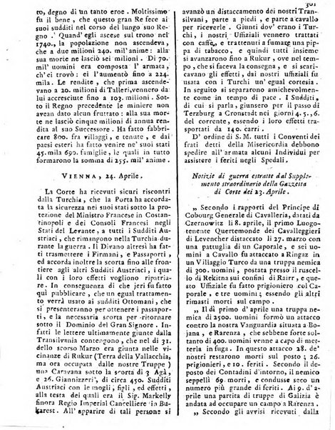 Notizie politiche o sia istoria de' piu famosi avvenimenti del mondo