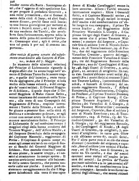 Notizie politiche o sia istoria de' piu famosi avvenimenti del mondo