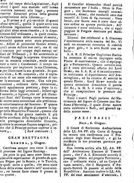 Notizie politiche o sia istoria de' piu famosi avvenimenti del mondo