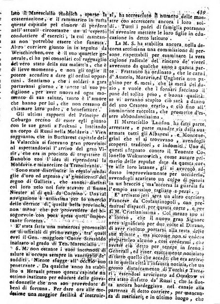 Notizie politiche o sia istoria de' piu famosi avvenimenti del mondo