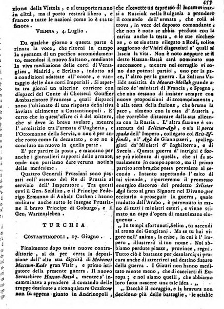 Notizie politiche o sia istoria de' piu famosi avvenimenti del mondo