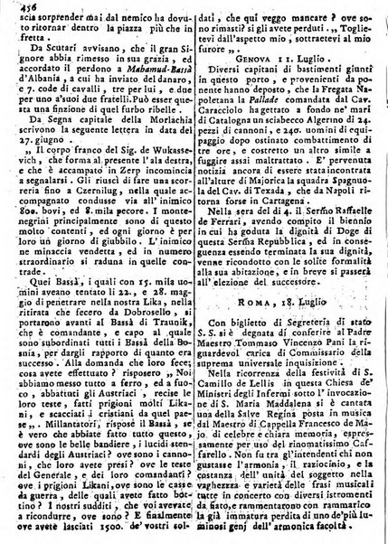 Notizie politiche o sia istoria de' piu famosi avvenimenti del mondo