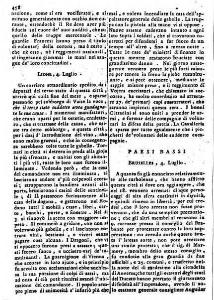 Notizie politiche o sia istoria de' piu famosi avvenimenti del mondo