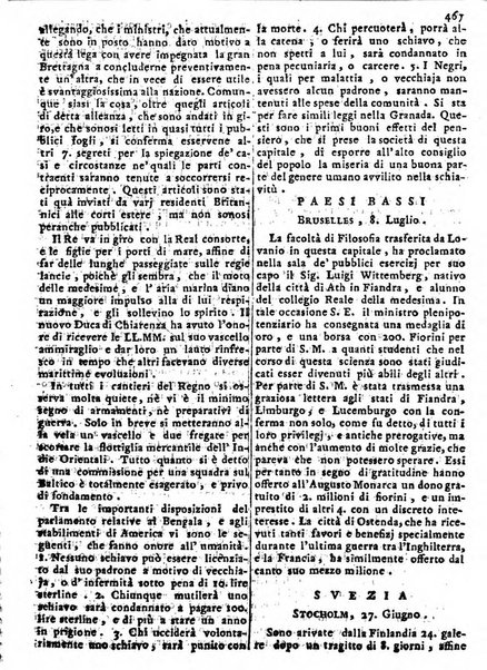 Notizie politiche o sia istoria de' piu famosi avvenimenti del mondo