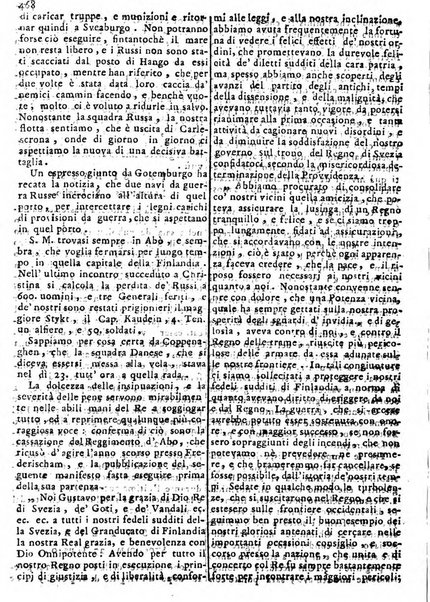 Notizie politiche o sia istoria de' piu famosi avvenimenti del mondo