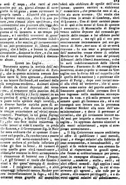 Notizie politiche o sia istoria de' piu famosi avvenimenti del mondo