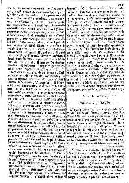 Notizie politiche o sia istoria de' piu famosi avvenimenti del mondo