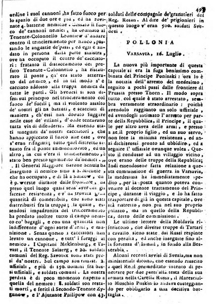 Notizie politiche o sia istoria de' piu famosi avvenimenti del mondo