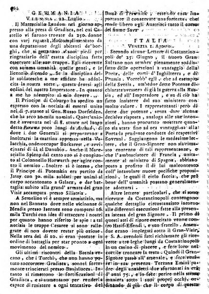 Notizie politiche o sia istoria de' piu famosi avvenimenti del mondo