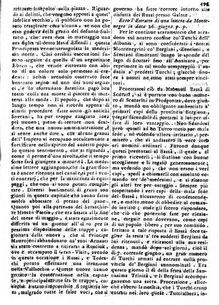 Notizie politiche o sia istoria de' piu famosi avvenimenti del mondo