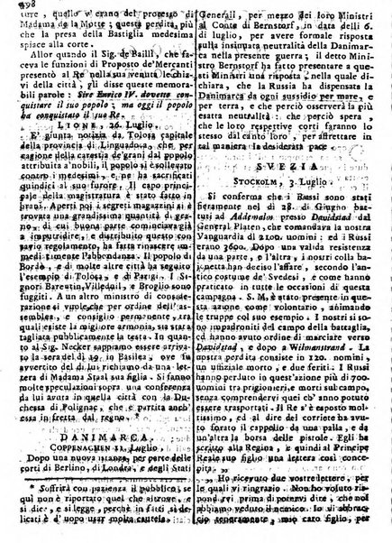 Notizie politiche o sia istoria de' piu famosi avvenimenti del mondo