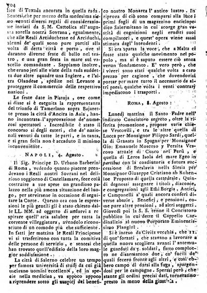 Notizie politiche o sia istoria de' piu famosi avvenimenti del mondo