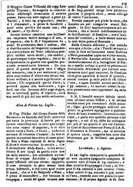 Notizie politiche o sia istoria de' piu famosi avvenimenti del mondo