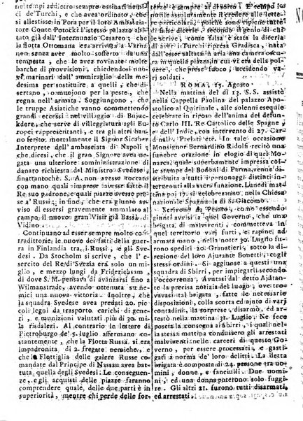 Notizie politiche o sia istoria de' piu famosi avvenimenti del mondo