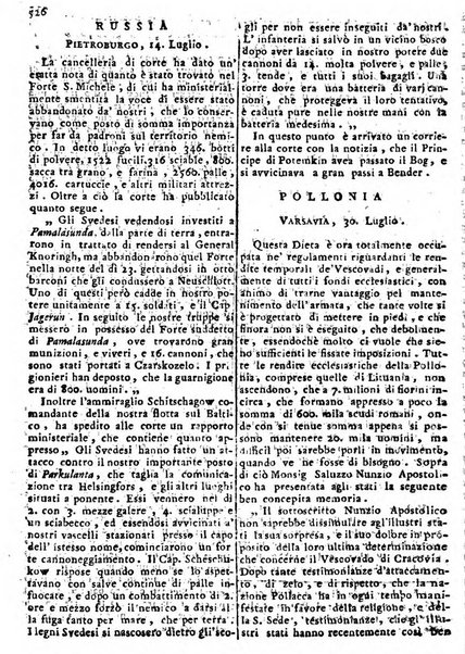 Notizie politiche o sia istoria de' piu famosi avvenimenti del mondo