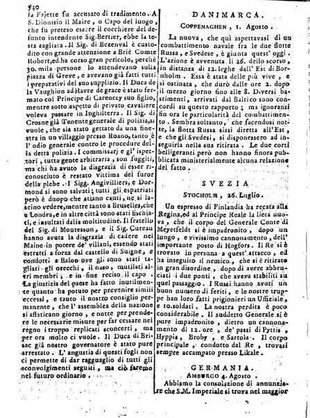 Notizie politiche o sia istoria de' piu famosi avvenimenti del mondo