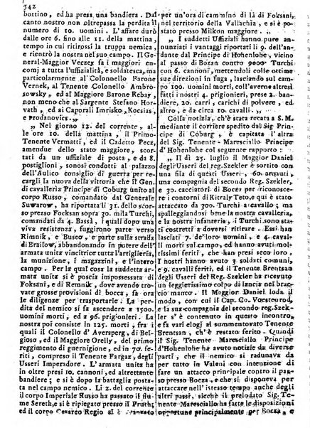 Notizie politiche o sia istoria de' piu famosi avvenimenti del mondo