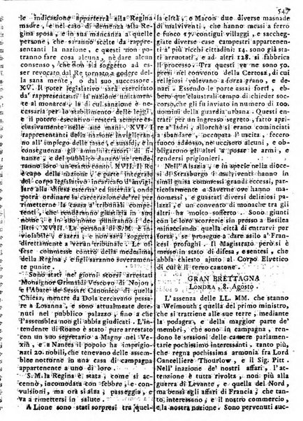 Notizie politiche o sia istoria de' piu famosi avvenimenti del mondo