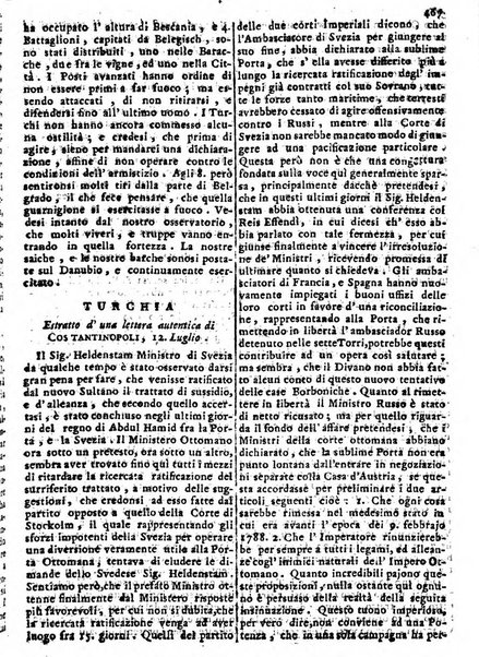 Notizie politiche o sia istoria de' piu famosi avvenimenti del mondo