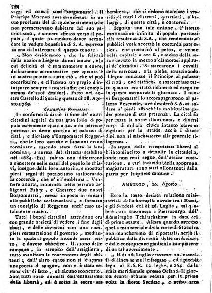 Notizie politiche o sia istoria de' piu famosi avvenimenti del mondo