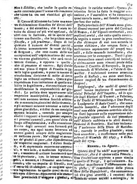 Notizie politiche o sia istoria de' piu famosi avvenimenti del mondo