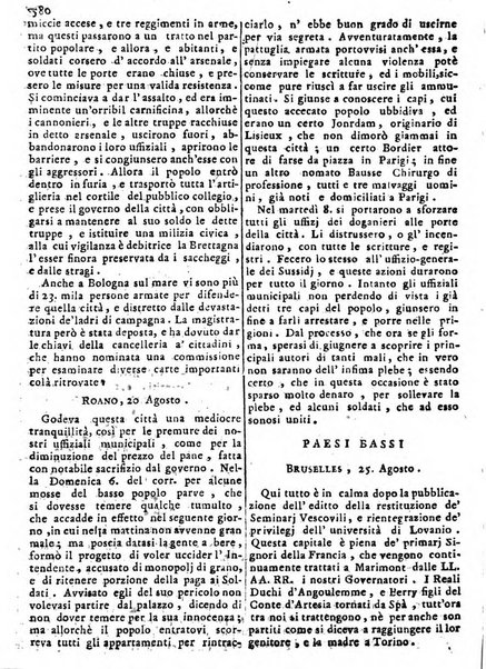 Notizie politiche o sia istoria de' piu famosi avvenimenti del mondo