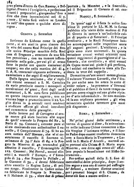 Notizie politiche o sia istoria de' piu famosi avvenimenti del mondo