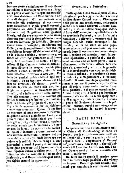 Notizie politiche o sia istoria de' piu famosi avvenimenti del mondo