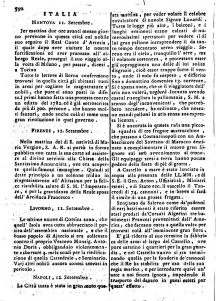 Notizie politiche o sia istoria de' piu famosi avvenimenti del mondo