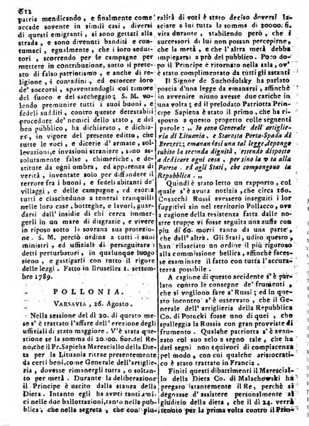 Notizie politiche o sia istoria de' piu famosi avvenimenti del mondo