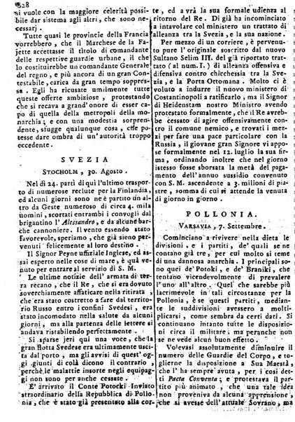 Notizie politiche o sia istoria de' piu famosi avvenimenti del mondo