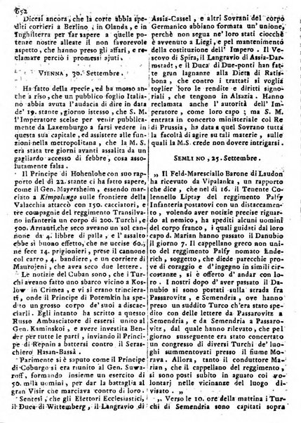 Notizie politiche o sia istoria de' piu famosi avvenimenti del mondo