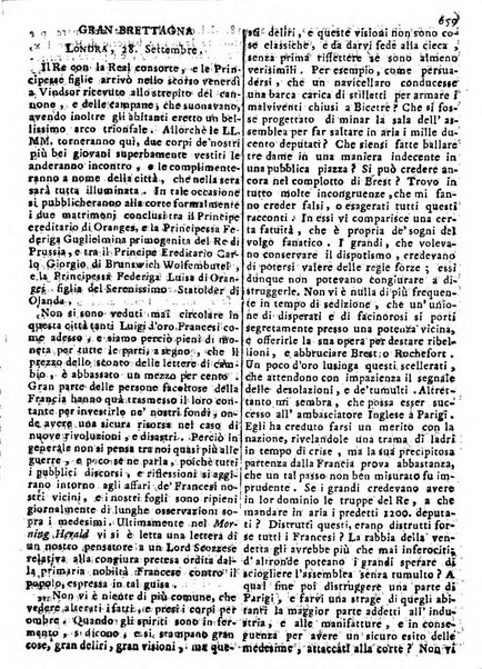 Notizie politiche o sia istoria de' piu famosi avvenimenti del mondo