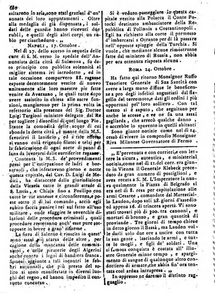 Notizie politiche o sia istoria de' piu famosi avvenimenti del mondo