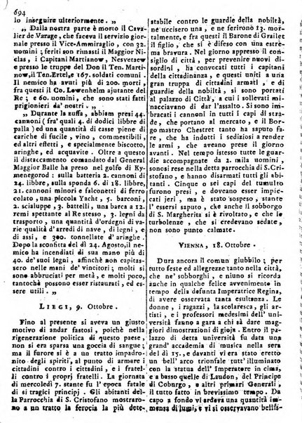 Notizie politiche o sia istoria de' piu famosi avvenimenti del mondo