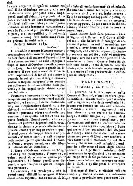 Notizie politiche o sia istoria de' piu famosi avvenimenti del mondo