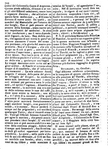 Notizie politiche o sia istoria de' piu famosi avvenimenti del mondo