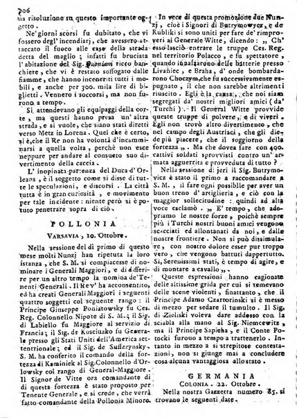 Notizie politiche o sia istoria de' piu famosi avvenimenti del mondo